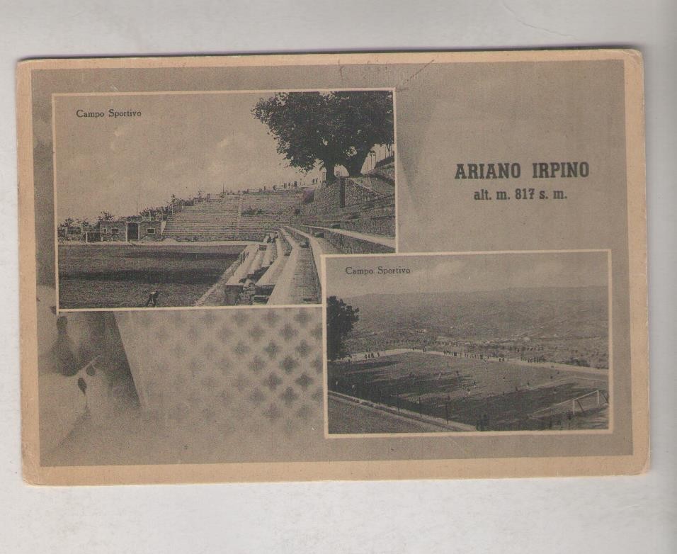 ARIANO IRPINO....STADIO...CAMPO SPORTIVO....CALCIO...FOOTBALL