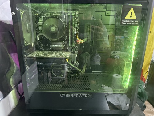 Gaming PC. CyberPower PC. Oculus Ready. PC+Main Power Cord.