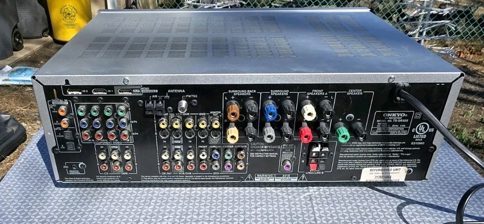 Onkyo TX-SR505 7.1 Channel 160 Watt Receiver - Image 3 of 4