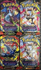 New Pokmon Mega Evolution Phantasmal Flames Pack Lot 4 Packs Pack Art May Vary