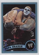 2011 Topps WWE Blue 965/2011 Papa Shango #104 0c3