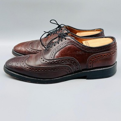 Allen Edmonds Shoes Mens 8 Brown Oxford Wingtip Cambridge Shell Cordovan Dress Allen Edmonds Shoes Mens 8 Brown Oxford Wingtip Cambridge  main image 2