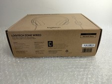 NEW LOGITECH ZONE HEADSET WITH MIC WIRED USB-C A00100 981-000871 Free Shipping
