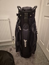 Srixon Golf Cart Bag Black/Grey, 14-Way Trolley Bag