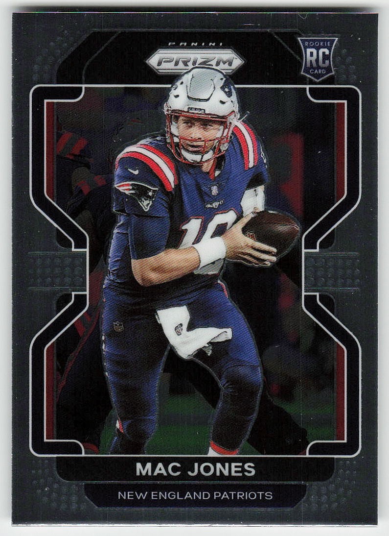 2021 Panini Prizm #336 Mac Jones FOOTBALL New England Patriots
