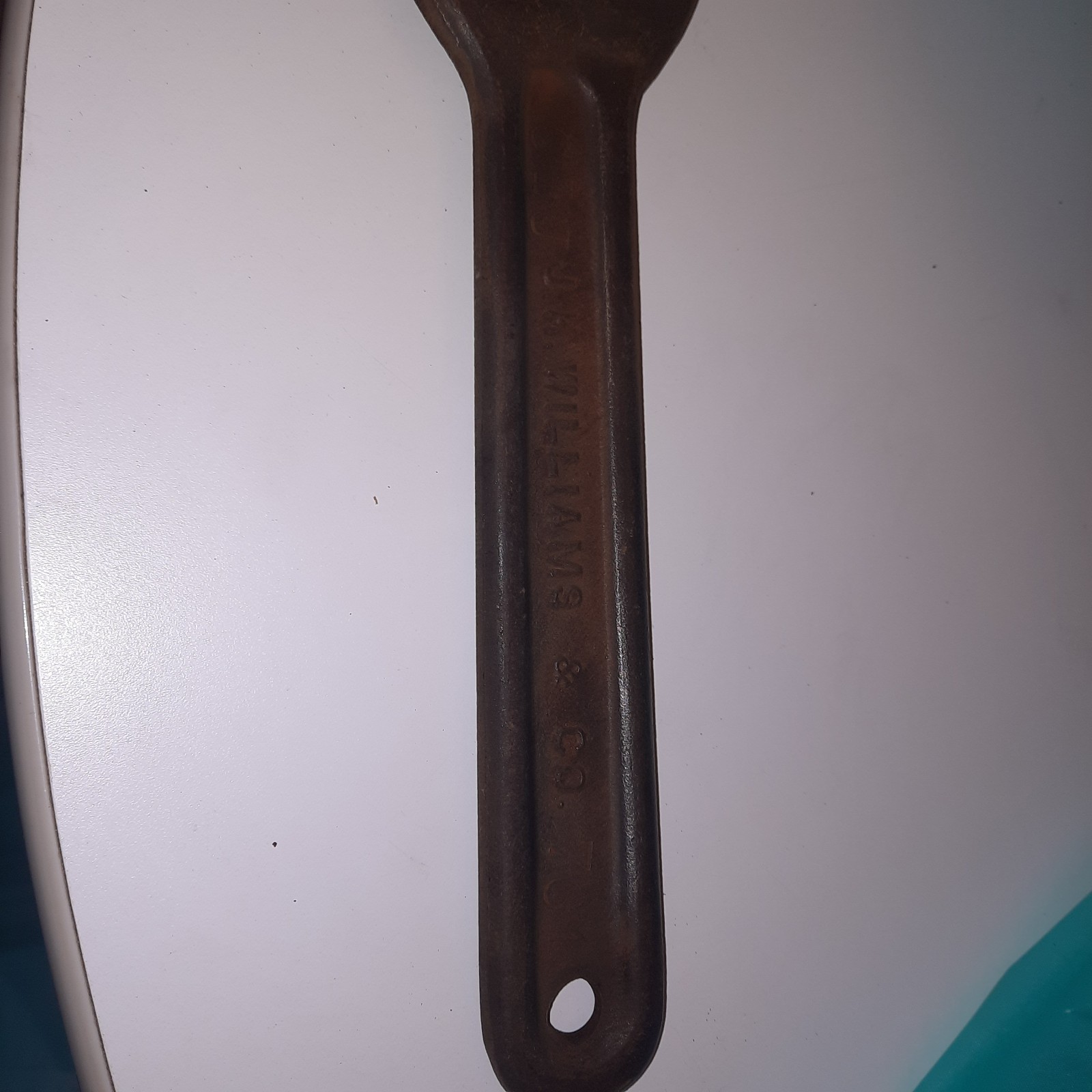 Vintage J.H. Williams & Co. Alligator Wrench No. 2 Bull Dog Drop-Forged in USA