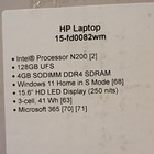 HP 15-fd0082wm 15.6" Laptop Intel N200 4GB 128GB UFS Win 11 S Blue — photo 3