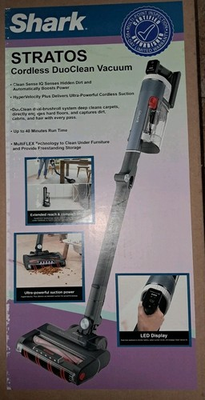 #ad Shark Stratos Cordless Vacuum Clean Sense IQ amp; DuoClean PowerFins Refurbished $224.98
