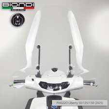 Kit Parabrezza ed Attacchi per Piaggio Liberty S 50/125/150 2025-> Biondi