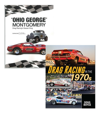 #ad Drag Racing in the 1970s Ohio George Montgomery 2 Book Set $59.50