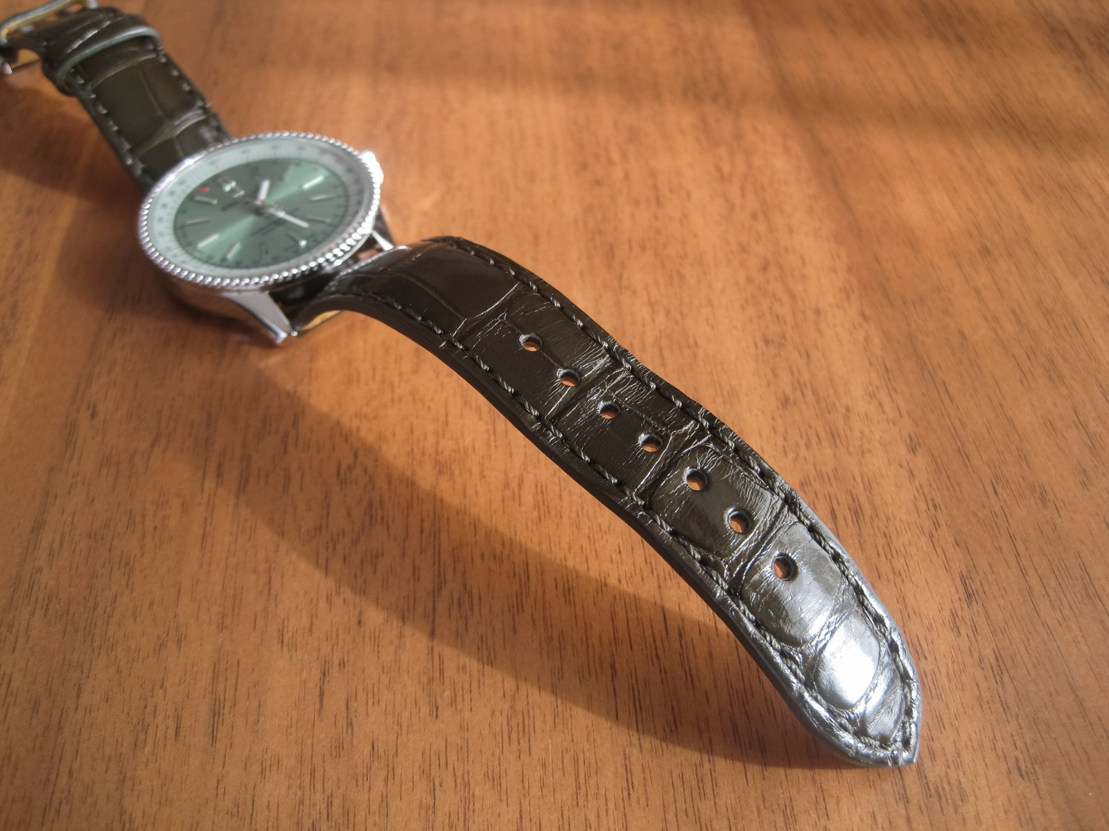 Breitling Navitimer Automatic 35mm Watch - Green … - image 6