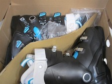 SKI Boots SALOMON 41175180 S/Pro HV 80W Size 24 24.5 Black Scuba Blue Unisex NEW