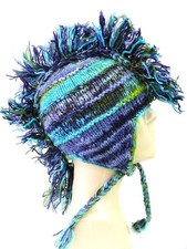 T425 New Gorgeous Colorful Woolen Hat/Cap Hand Knitted in Nepal