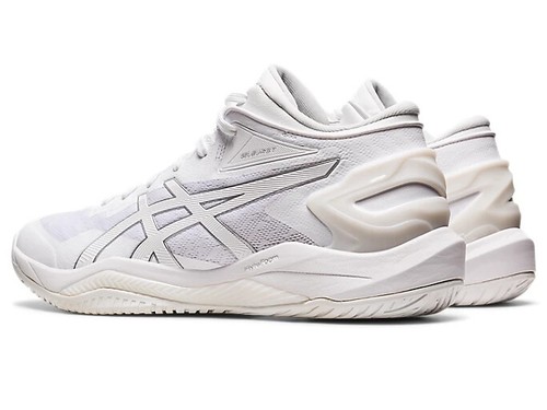 ASICS GELBURST 27 1063A066 100 White Pure Silver Basketball Shoes - 第 4/12 張圖片