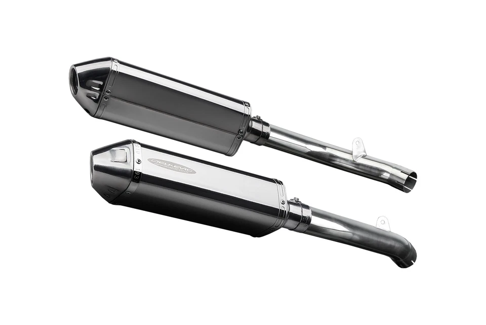 Kit de silenciador de escape Honda RVT1000R RC51 2002-2008 13" tri-oval aço inoxidável - Imagem 2 de 4