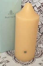 PartyLite WARM BANANA BREAD 3 x 7 Bell Top Pillar Candle S37161 Retired Fruit