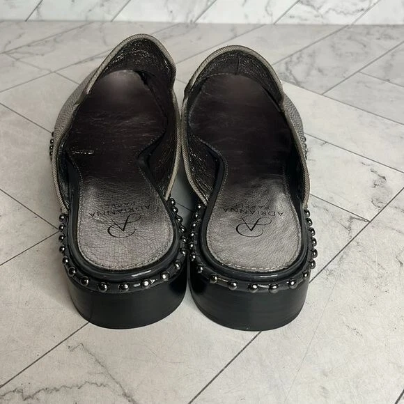 Nuevo con etiquetas Zapato Adrianna Papell Mujer Pam Acero Galápagos Sin Cordones Cuero Talla 11M Foto 4 de 4