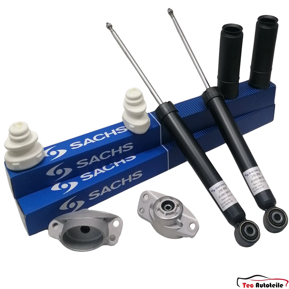2x SACHS Stoßdämpfer hinten Audi A3 Seat Altea Leon Skoda Octavia II VW Golf VI