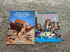 Vtg NOAH S ARK Fun for Kids Popsicle Stick Cut- Out Crafts Kits Projects W24