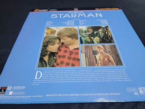 STARMAN (1984) LASERDISC CLASSIC JOHN CARPENTER JEFF BRIDGES KAREN ALLEN - Picture 6 of 12
