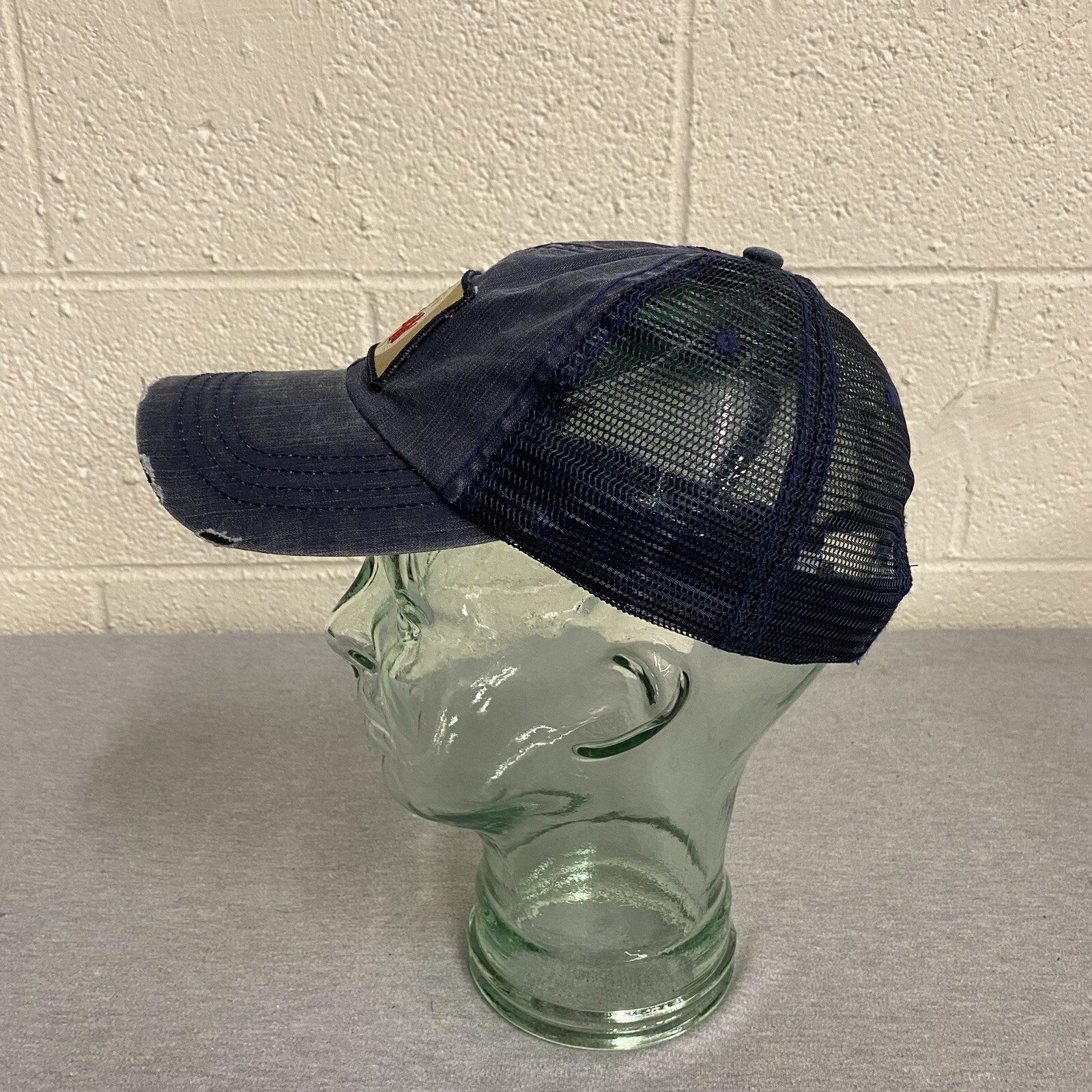 Rustic Cuff Patch Hat Women's Distressed - image 2