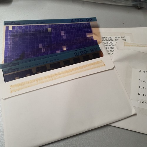 Original Wolf Garten ältere Konvolut Microfiche  - ca. 20 Stück