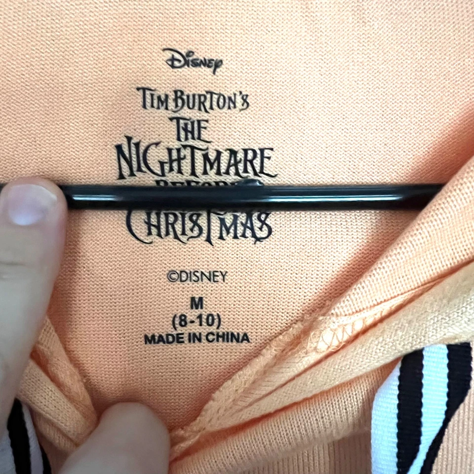 Sudadera con capucha para mujer Pesadilla antes de Navidad talla mediana Foto 4 de 4