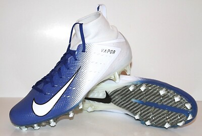 NEW NIKE VAPOR UNTOUCHABLE PRO 3 Football Cleats Men Royal Blue White AO3021-145