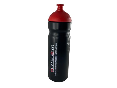   11TEAMSPORTS Trinkflasche | 0,75l | Rot/Schwarz | Cafe Del Sol Werbung