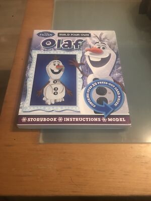 Disney Frozen: Build Your Own Olaf (Board Book) Brand New . Free Postage