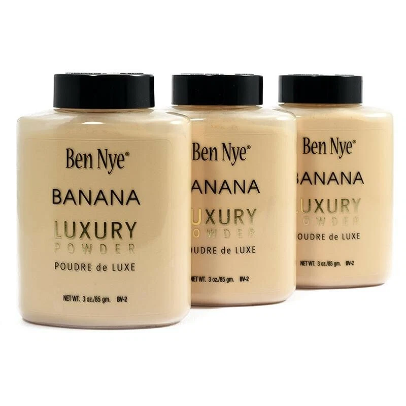 Ben Nye Banana Luxury Powder  2.4oz %100 Authentic. New TALC FREE formula - Image 3 of 4