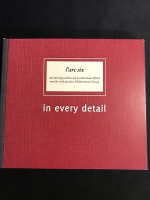 l arc six - in every detail - Jugendchor Pforta & Philharmonie Dessau CD @E28