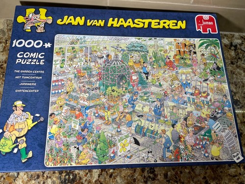 Jumbo Jan Van Haasteren 1000 Piece Comic Jigsaw Puzzle The Garden Centre
