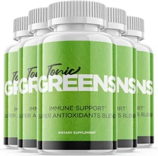 (5 Pack) Tonic Greens Pills - Tonic Greens Immune Support Supplement - 300 Pills