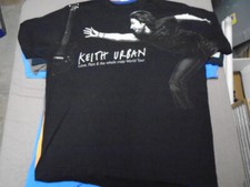 RARE Keith Urban TOUR SHIRT xl Love Pain & the Whole Crazy Carnival Ride country