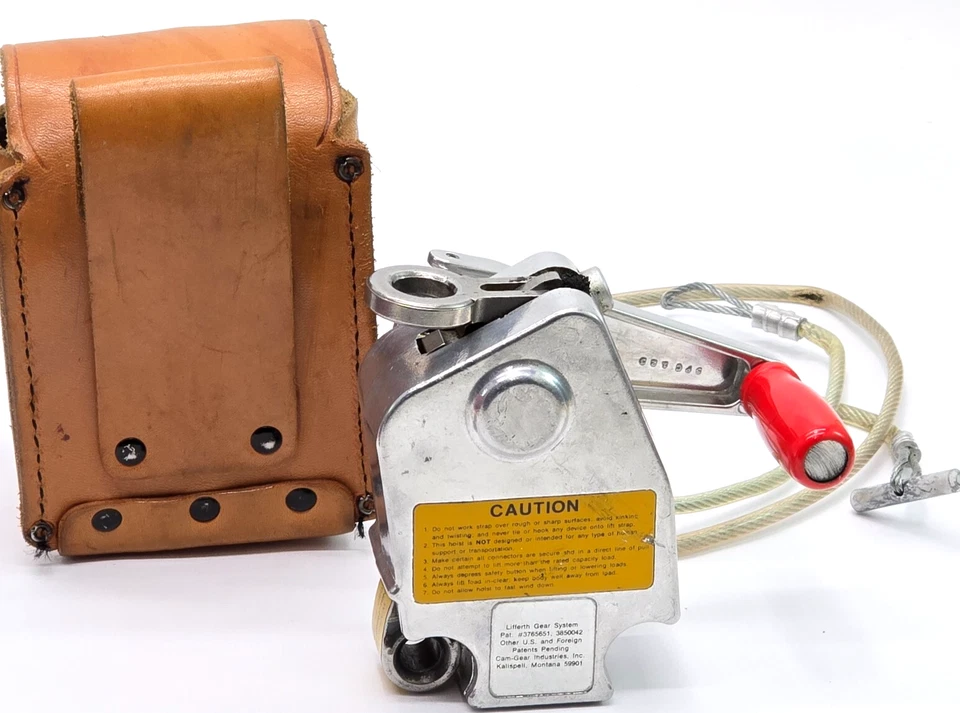 Little Sampson Pocket Hoist Mini Chain Hoist 500 lb. Lift - Image 2 of 4