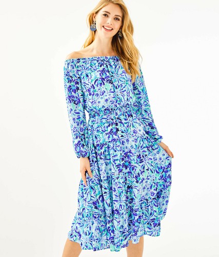 NWT Lilly Pulitzer Jennie Midi Dress 