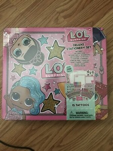 lol surprise deluxe stationery set