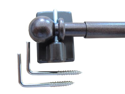 rewagi Ø 8 mm - 1 Cafehausstange, Vitragenstange, Gardinenstange, Fensterstange