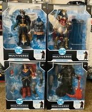 McFarlane Toys DC Dark Nights Death Metal Darkfather Build A Figure Set Of 4