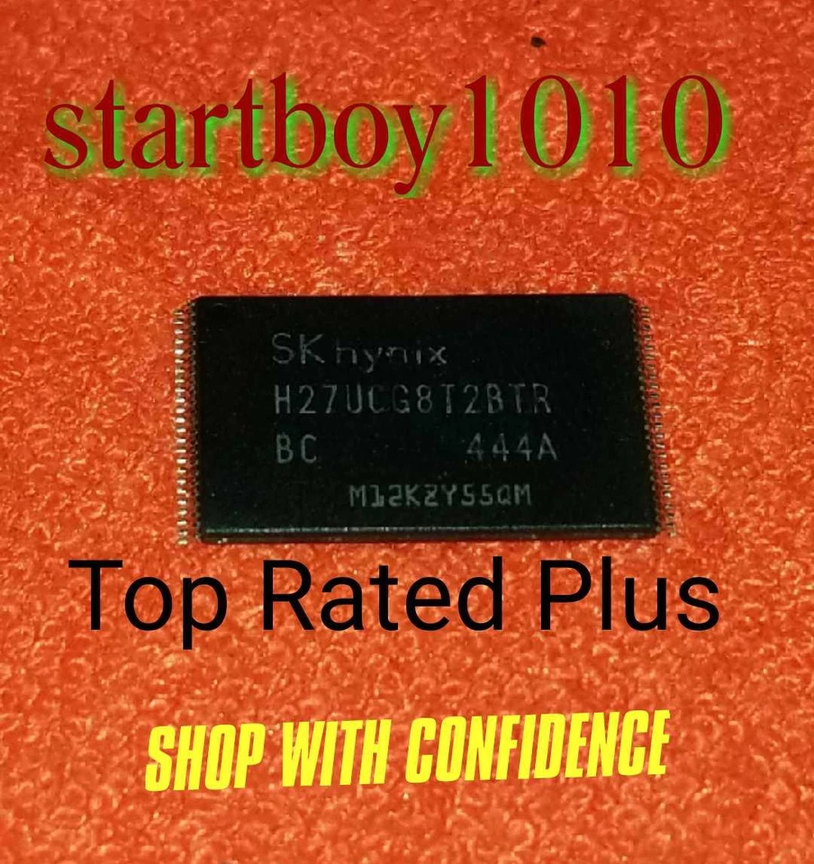 1pc NAND FLASH JVC, JLC42BC3000, U12, 3642-1302-0150. STUCK ON LOGO H27UAG8T2BTR - Image 2 of 4