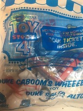 McDonalds Happy Meal TOY STORY 4 Toy DUKE CABOOM  S WHEEEEE JUMP 6 New 