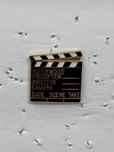 Hollywood Clap Board Lapel Pin - Bild 2 von 4