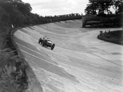 Oliver Bertram, Bentley 1936 Motor Racing Old Photo