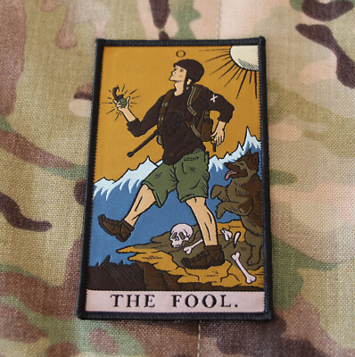 #ad #ad Task Force Doomer TFD The Fool 0 Tarot Patch NOT FOG WRMFZY SUPDEF BCS $20.00