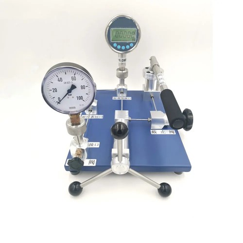 Benchtop Pressure Calibrator Pressure Gauge Calibrator Pressure Pneumatic Pumps - Afbeelding 1 van 13