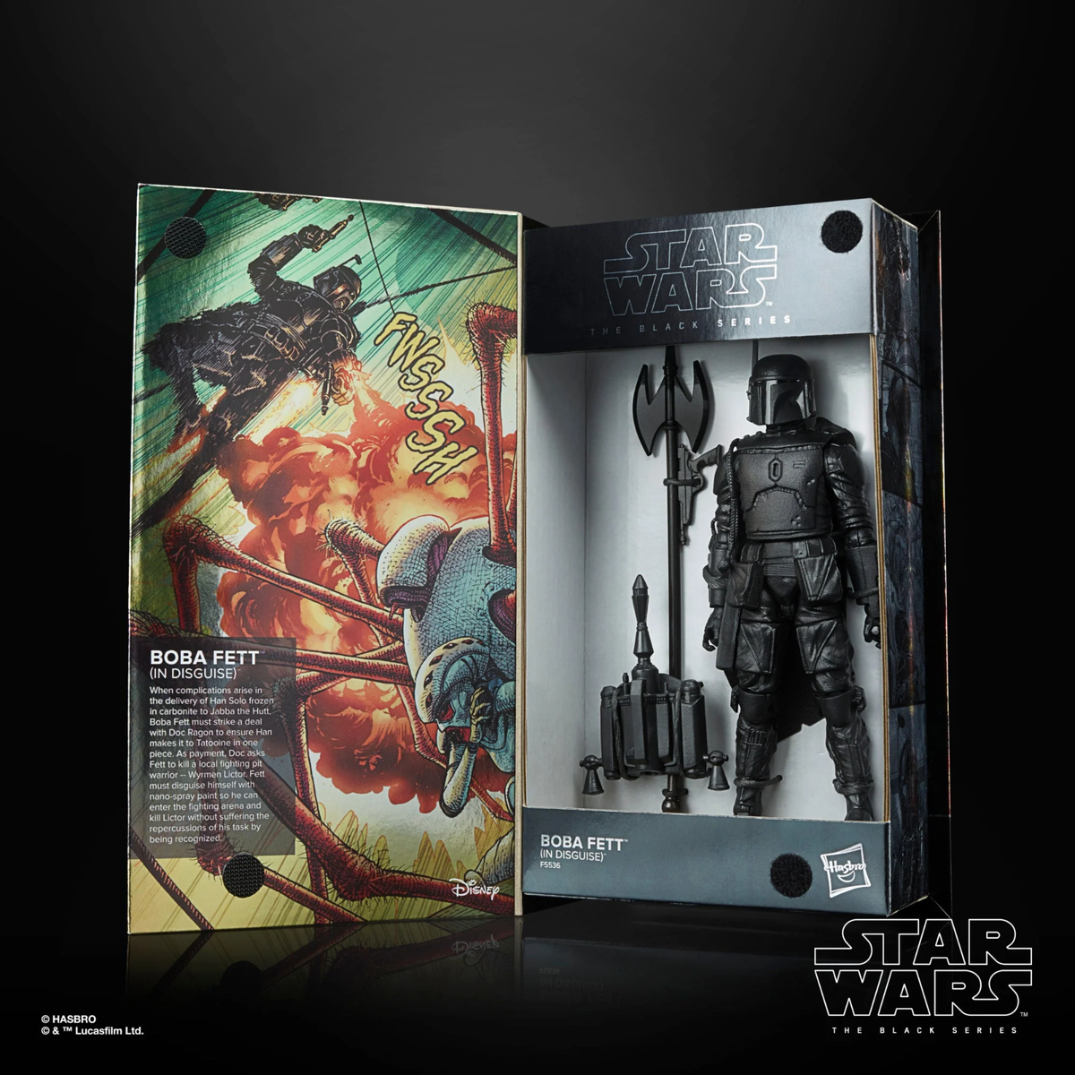 Star Wars The Black Series Boba Fett (In Disguise) SDCC Exclusive