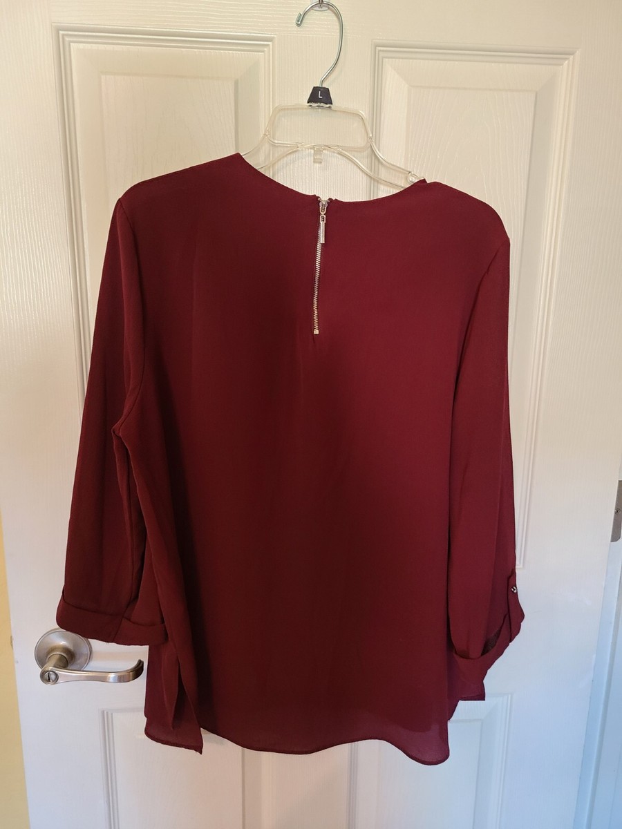 Primark "Burgundy Blouse" - SZ. 16 View 5