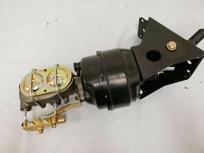 1966-1977 Ford Bronco 8'' Dual Power Brake Booster Conversion Kit Disc Drum 66-77