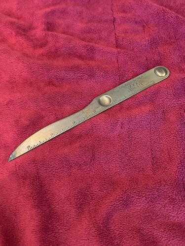 Vintage Letter Opener, Calzado Marca Shoes XXX from Leon, GTO, Mexico.